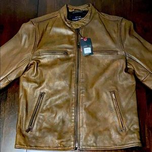 BRAND NEW! Lucky Men’s Leather Jacket SIZE M